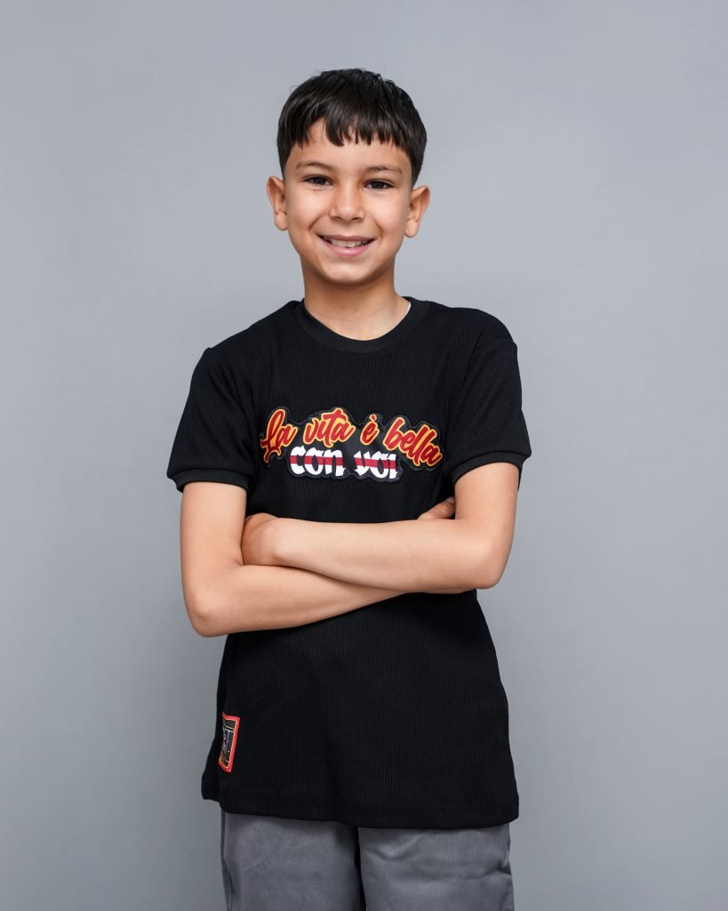 T-shirt Junior Espérance noir La Vita È Bella Derby