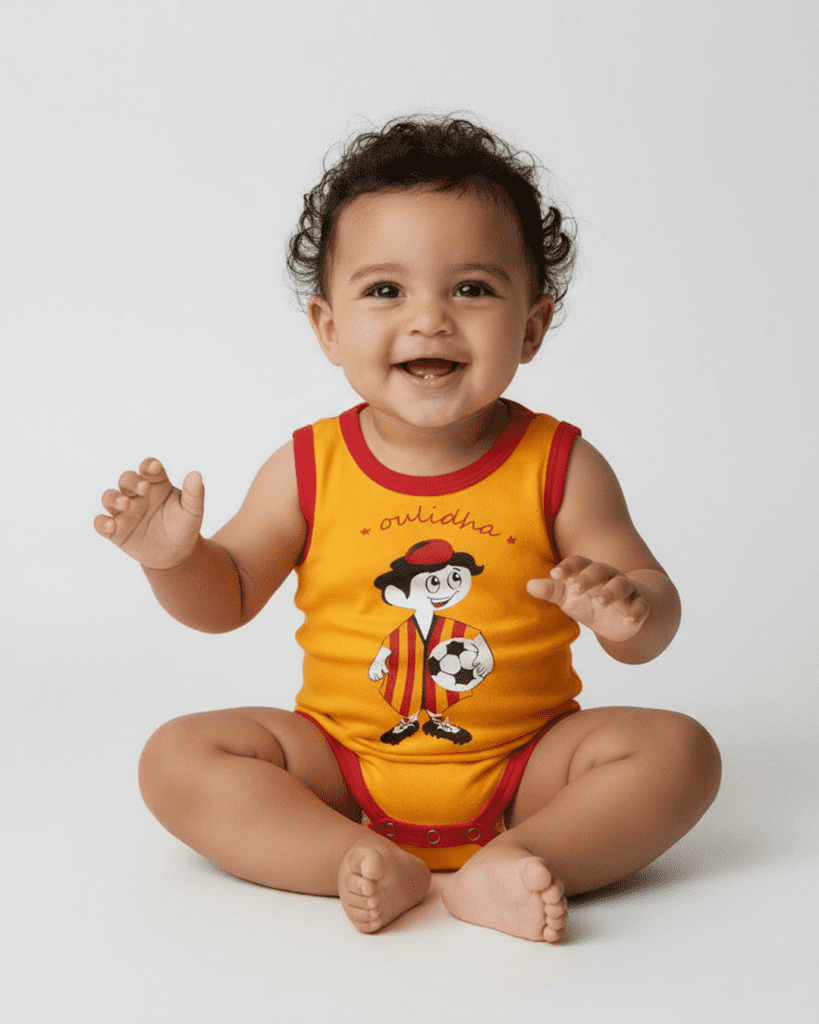 bébé portant bodys Espérance de Tunis 1919